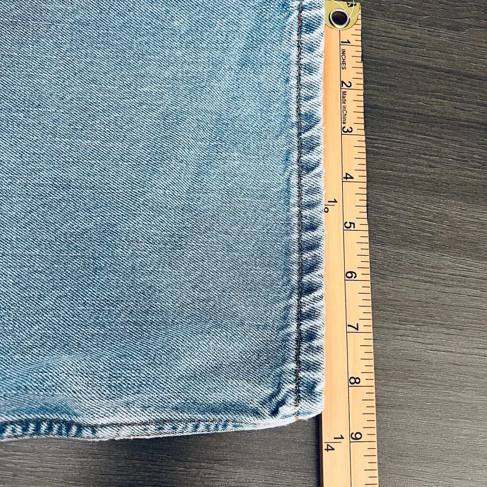 Levi's 550 Jeans Men's 42X36 Blue Relaxed Fit Straight Leg Work Pants Denim